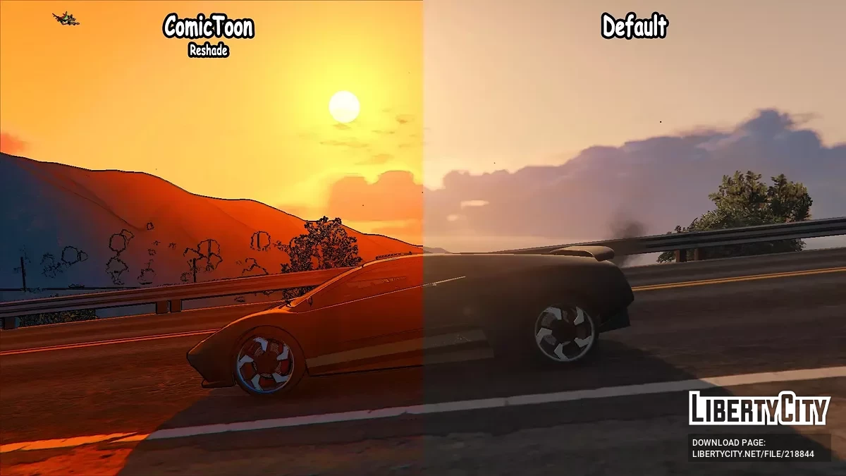 ComicToon Reshade - GTA V / GTA 5