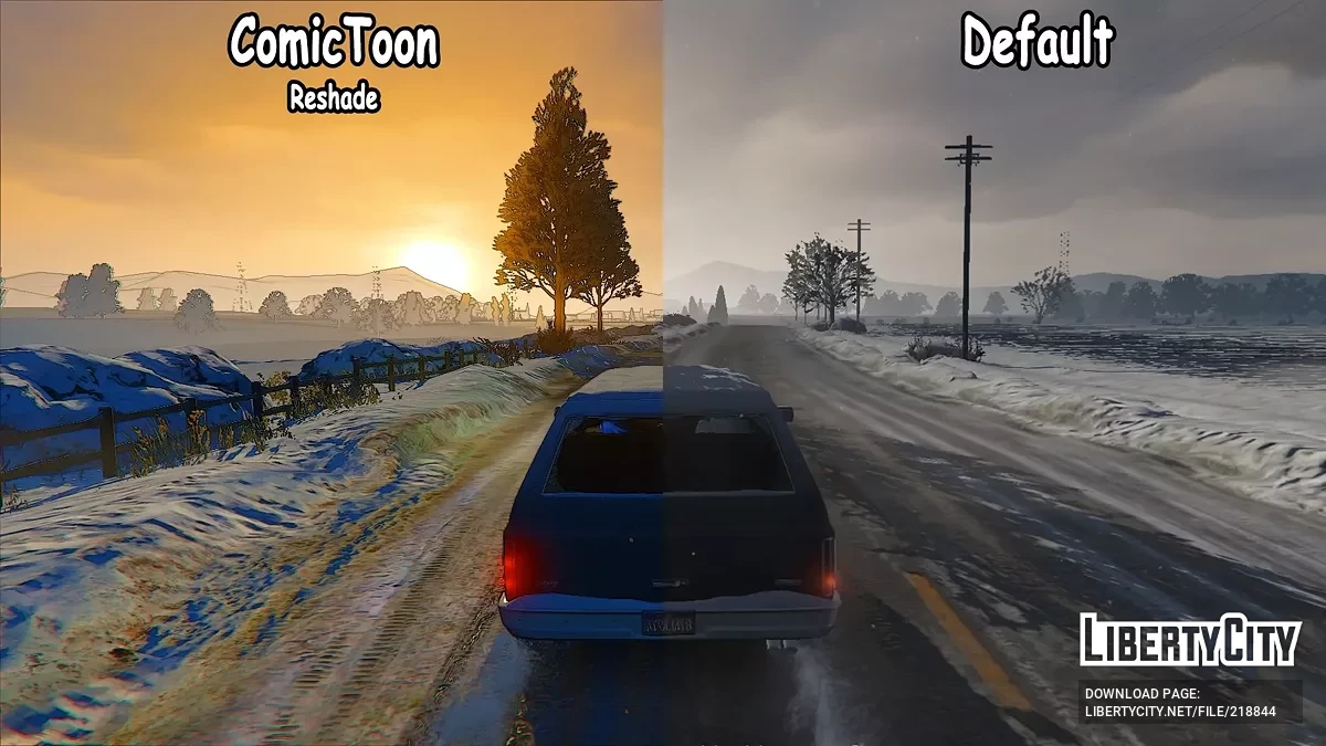 ComicToon Reshade - GTA V / GTA 5