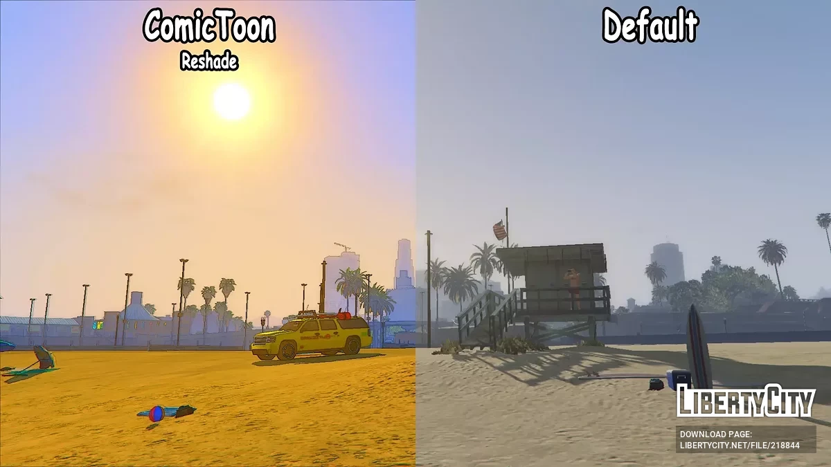 ComicToon Reshade - GTA V / GTA 5