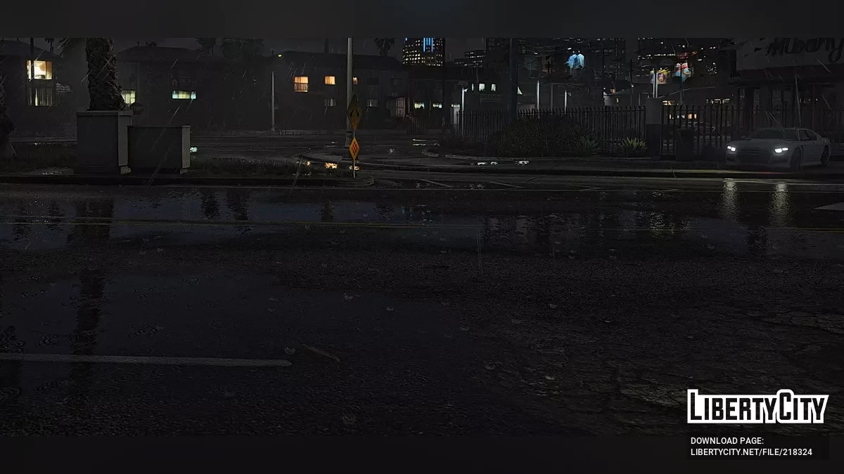 Rainfall Rehaul - Увеличение осадков / GTA 5