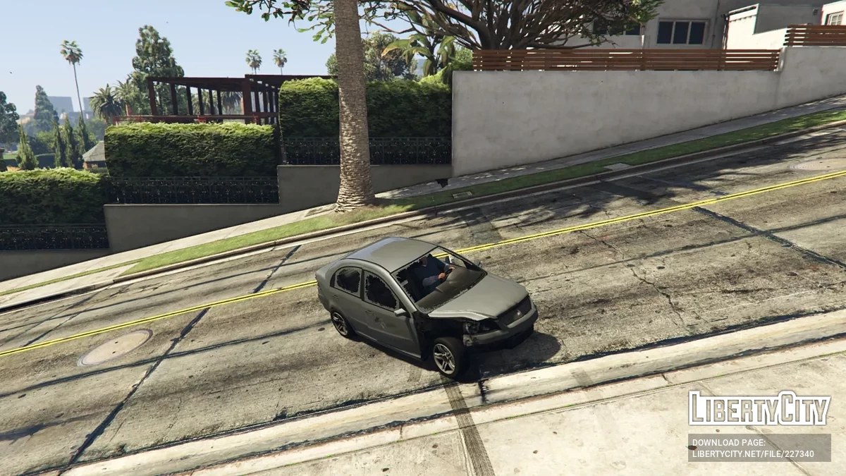 Управляемость и повреждения из GTA 4 / GTA 5