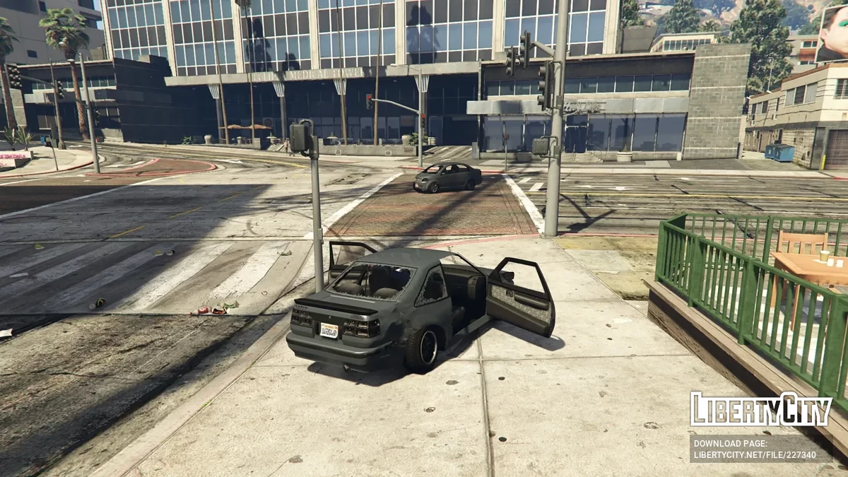 Управляемость и повреждения из GTA 4 / GTA 5