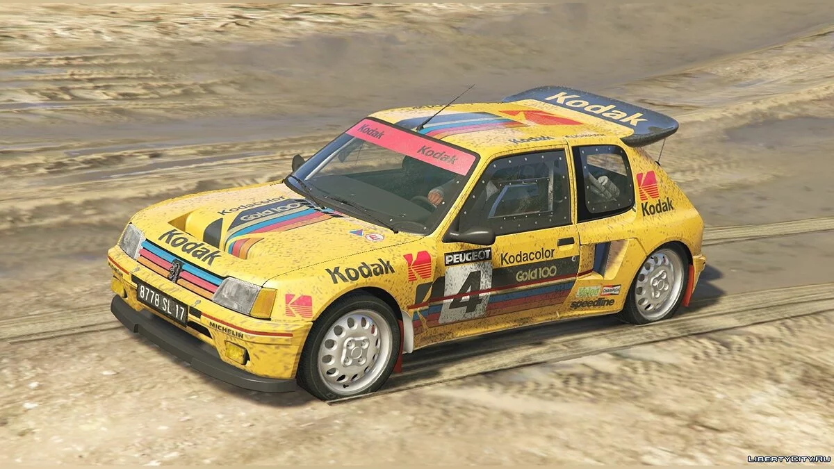 Peugeot 205 Turbo 16 & Rally (2in1) [Add-On | Tuning | Livery] 1.1 / GTA 5