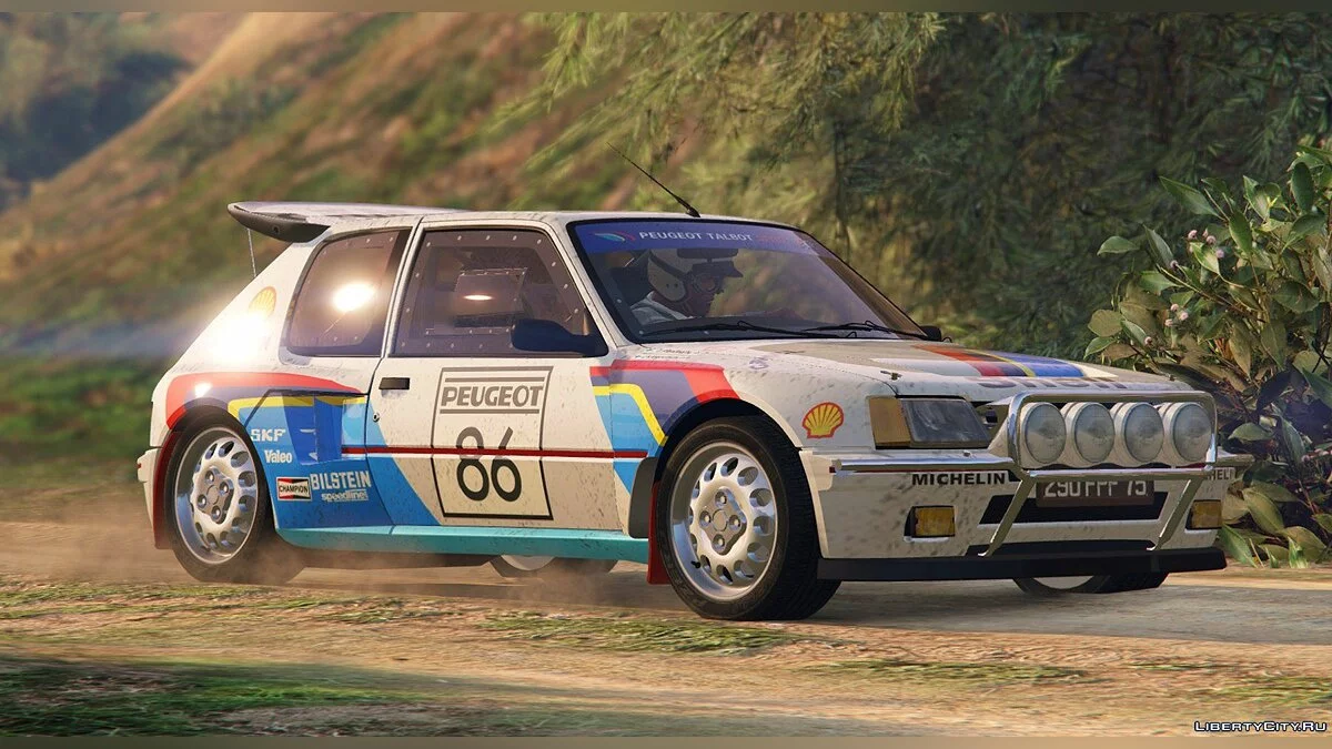 Peugeot 205 Turbo 16 (2 Cars Pack) [Add-On | Tuning | Livery] 1.3 / GTA 5