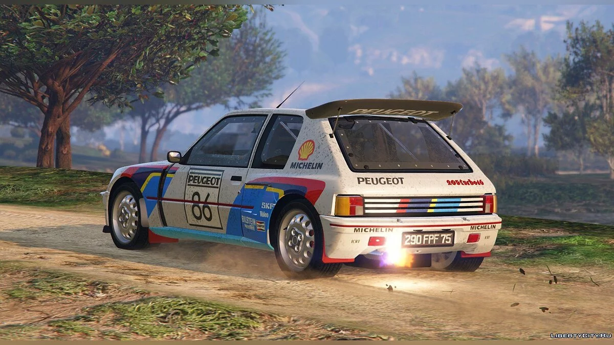 Peugeot 205 Turbo 16 (2 Cars Pack) [Add-On | Tuning | Livery] 1.3 / GTA 5