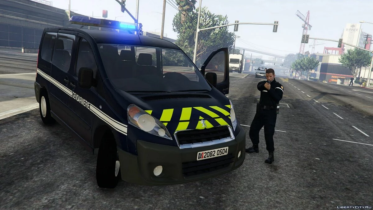 Peugeot Expert 2012 Gendarmerie 1.0 / GTA 5