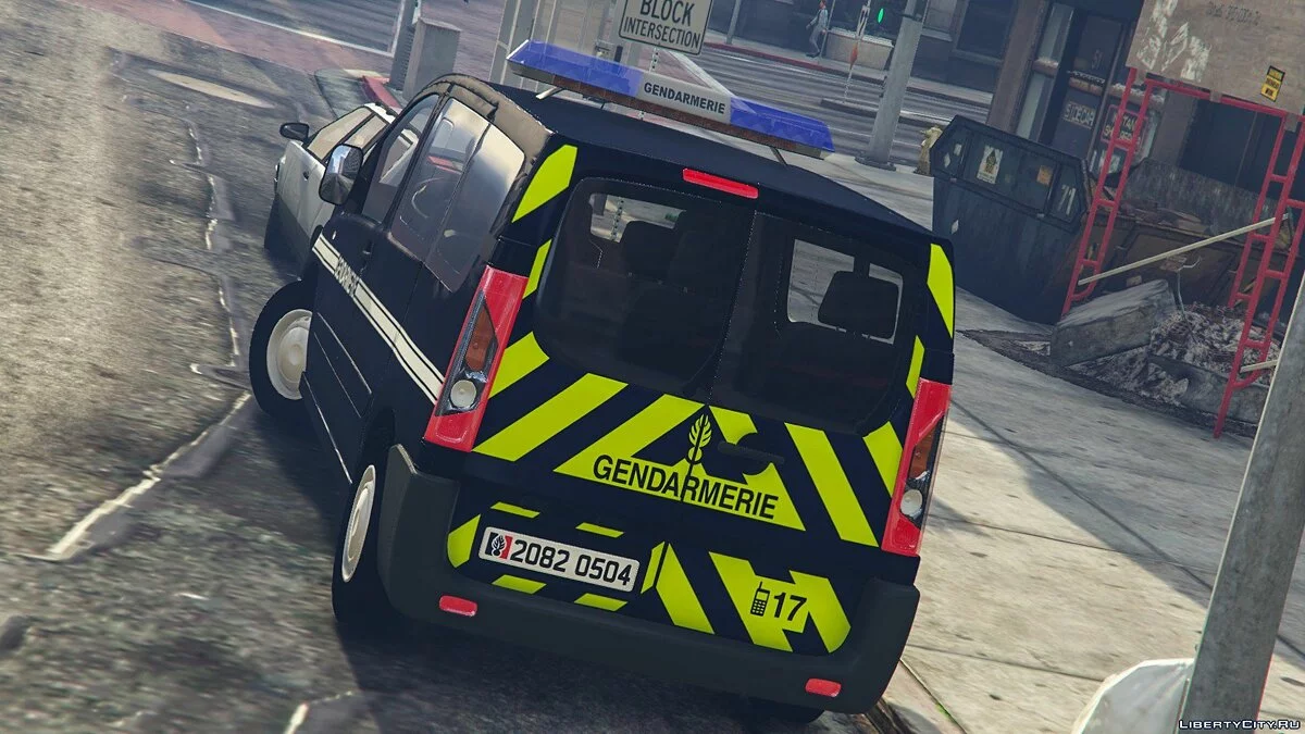 Peugeot Expert 2012 Gendarmerie 1.0 / GTA 5