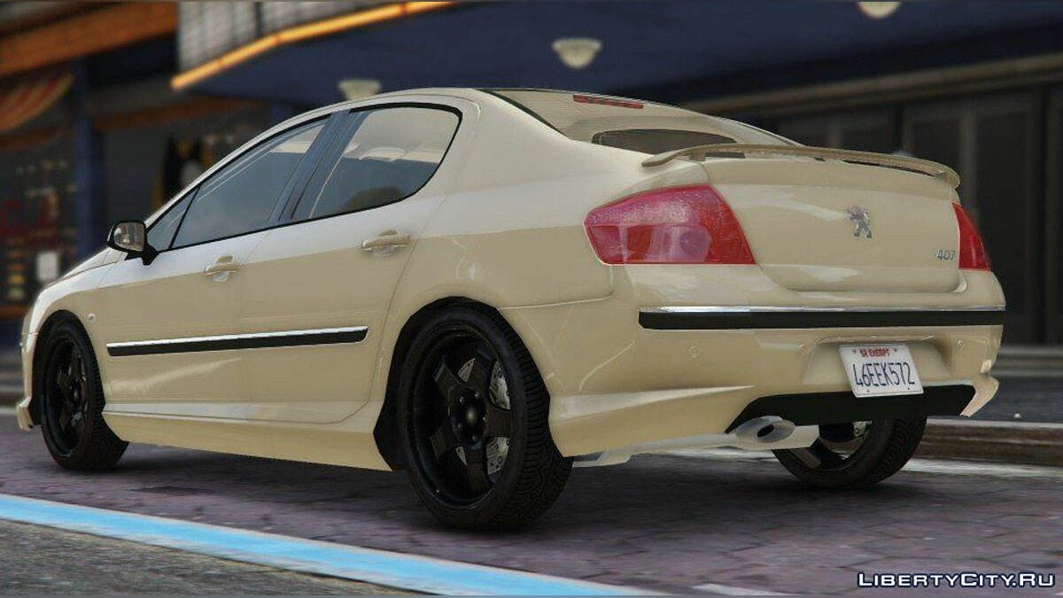  Peugeot 407 Add-On  Tuning  GTA 5