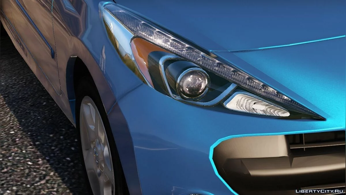 Peugeot 207i (Hb) new face [replace] 1.0 / GTA 5
