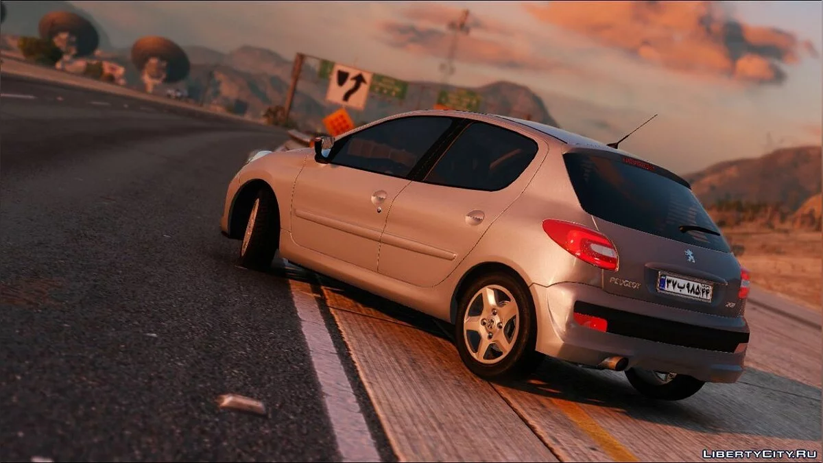 Peugeot 207i (Hb) new face [replace] 1.0 / GTA 5