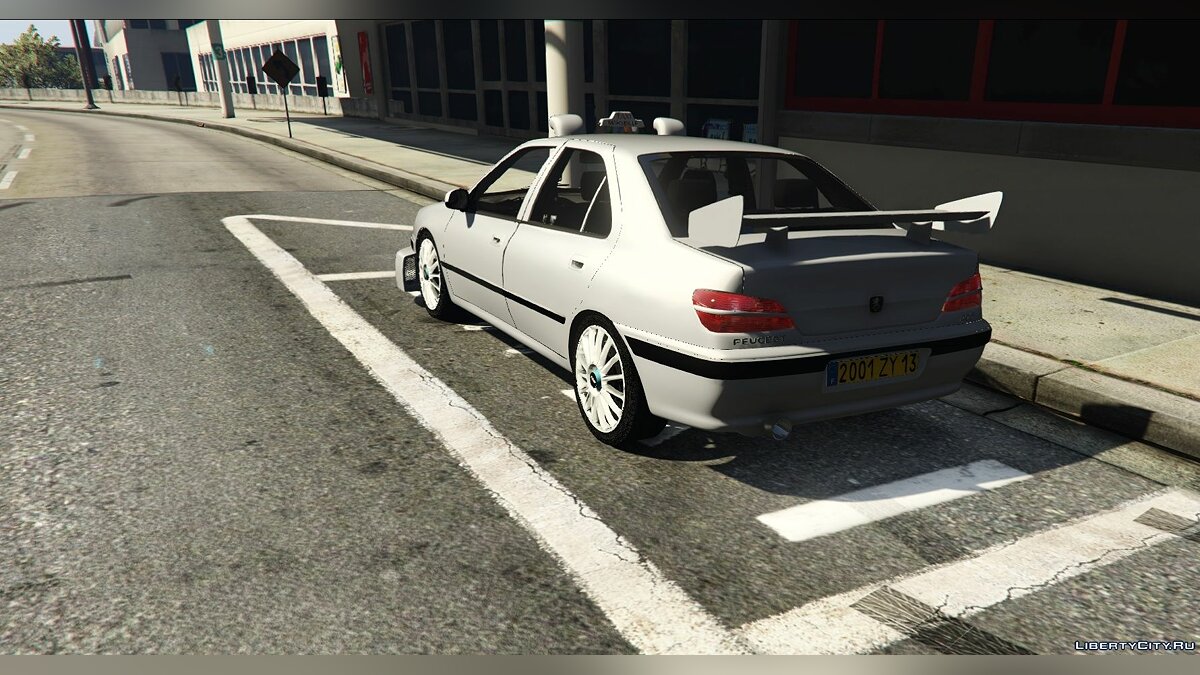 Скачать Peugeot 406 из фильма "Такси 2" [Add-On] 1.2 для GTA 5