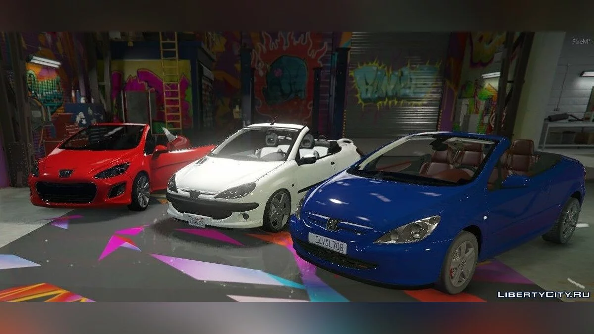 Peugeot 206CC 2005 [Add-On] / GTA 5