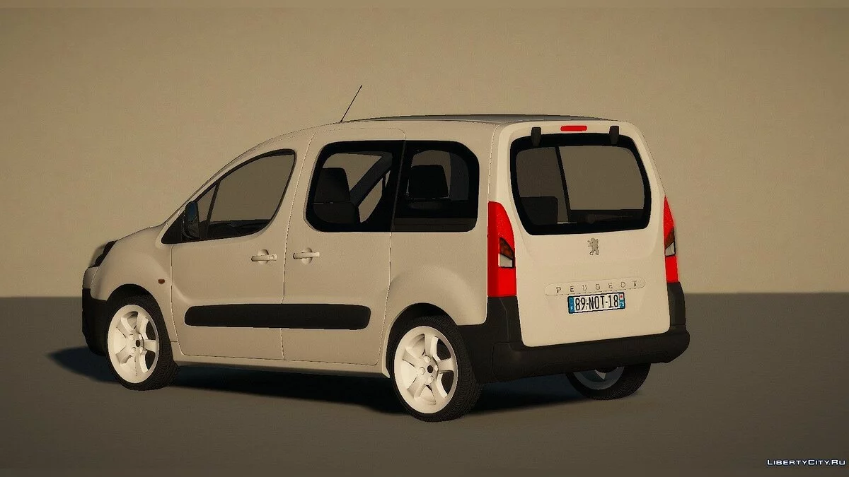 Peugeot Partner Tepee Civil [Add-on | Replace | FiveM | Unlocked ] / GTA 5