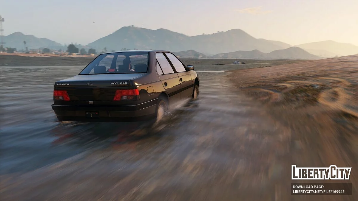Peugeot 405 GLX [Add-On | Extras] 1.2 (Final) / GTA 5