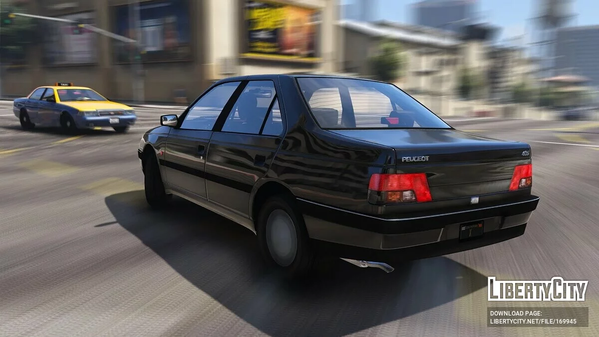 Peugeot 405 GLX [Add-On | Extras] 1.2 (Final) / GTA 5