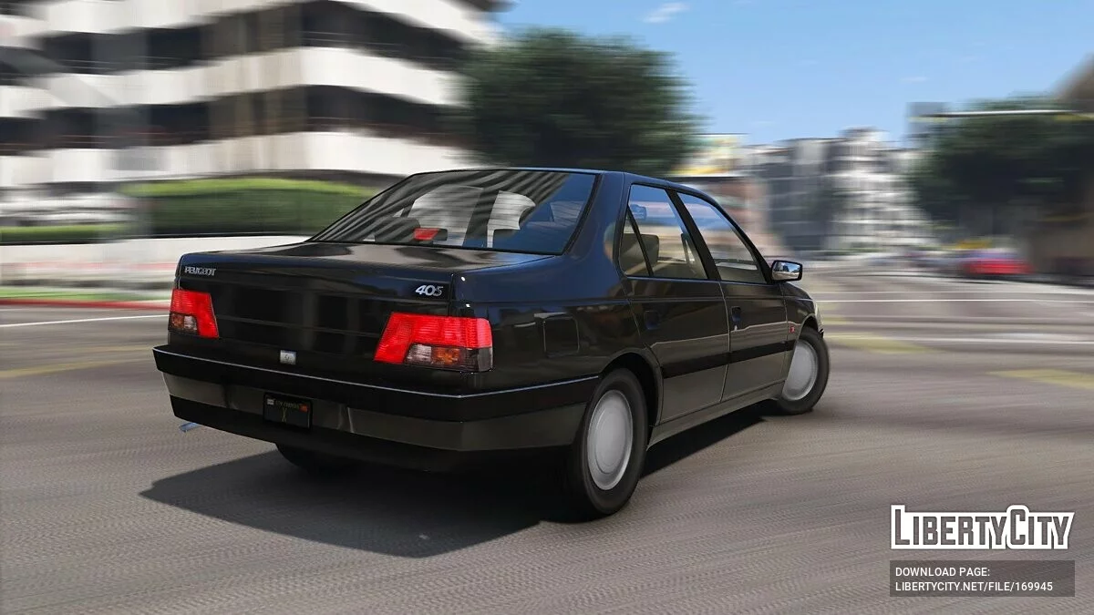 Peugeot 405 GLX [Add-On | Extras] 1.2 (Final) / GTA 5
