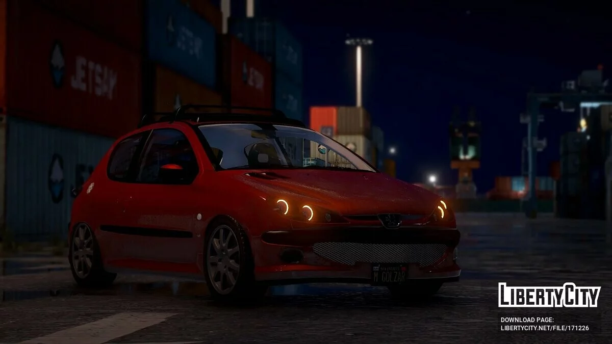 Peugeot 206 GTI [Add-On | Animated | Tuning] 1.1 / GTA 5