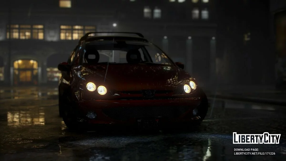 Peugeot 206 GTI [Add-On | Animated | Tuning] 1.1 / GTA 5