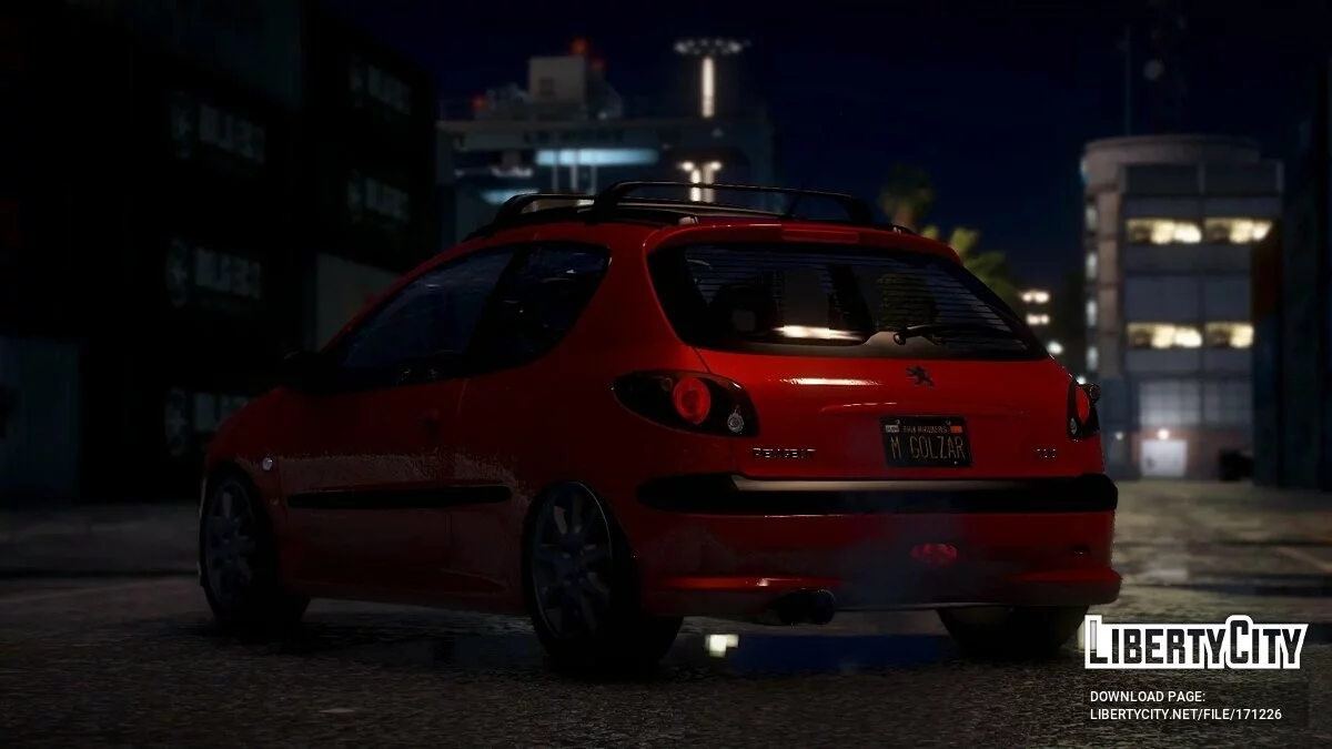 Peugeot 206 GTI [Add-On | Animated | Tuning] 1.1 / GTA 5