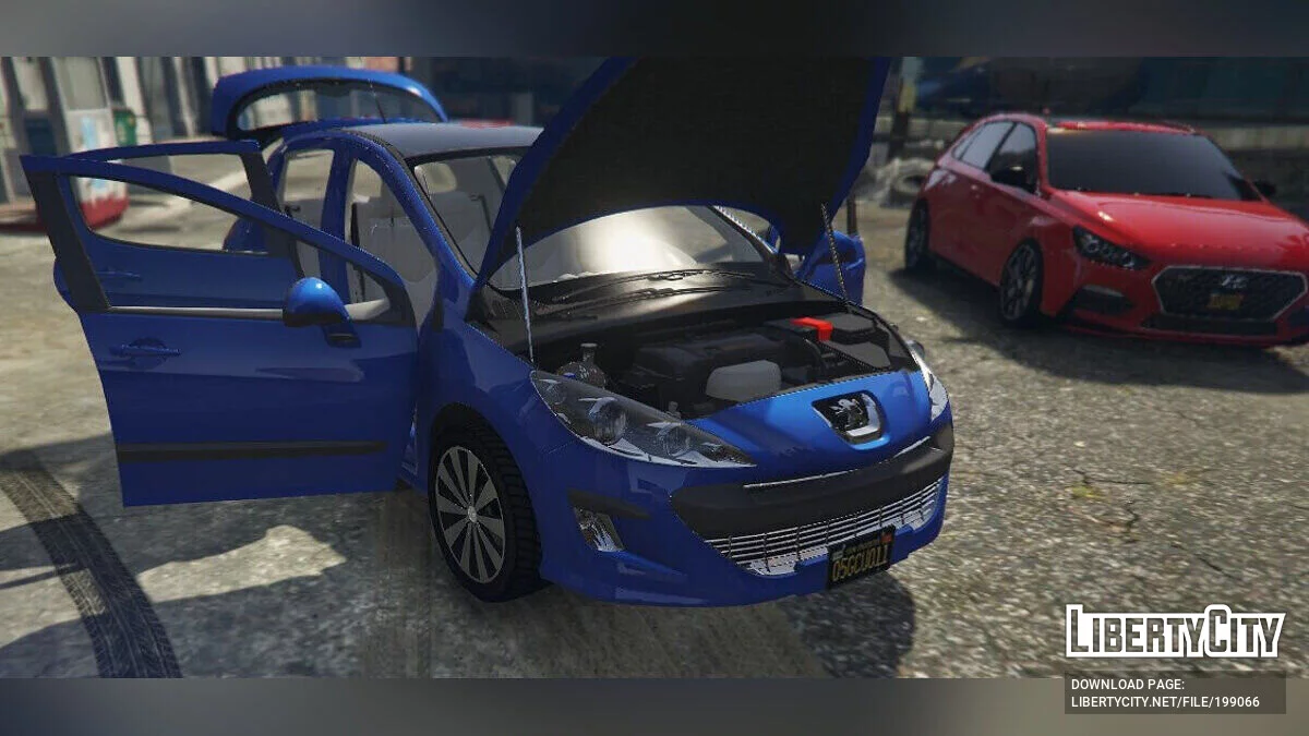 Peugeot 308 1.4 16V THP 2008 [Add-On] 1.7 / GTA 5