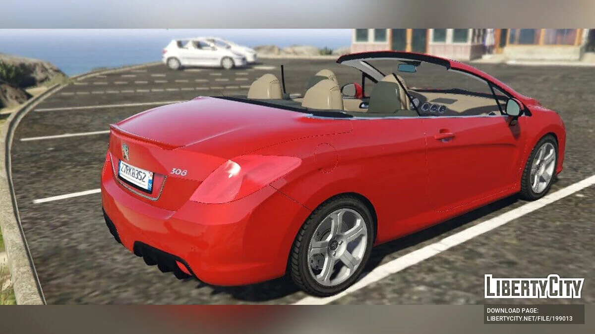 Peugeot 308 CC 1.6 THP 200CH Pack Sport 2013 [Add-On ] V1.1 / GTA 5