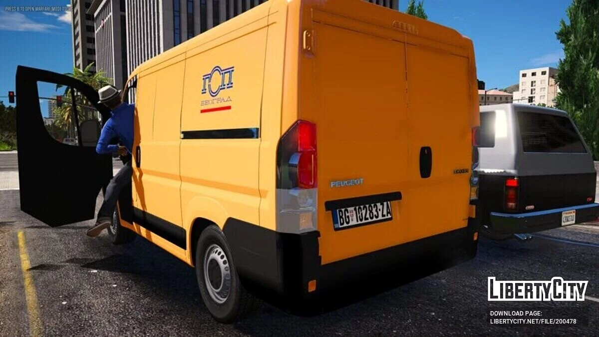 Peugeot Boxer - GSP Beograd / GTA 5