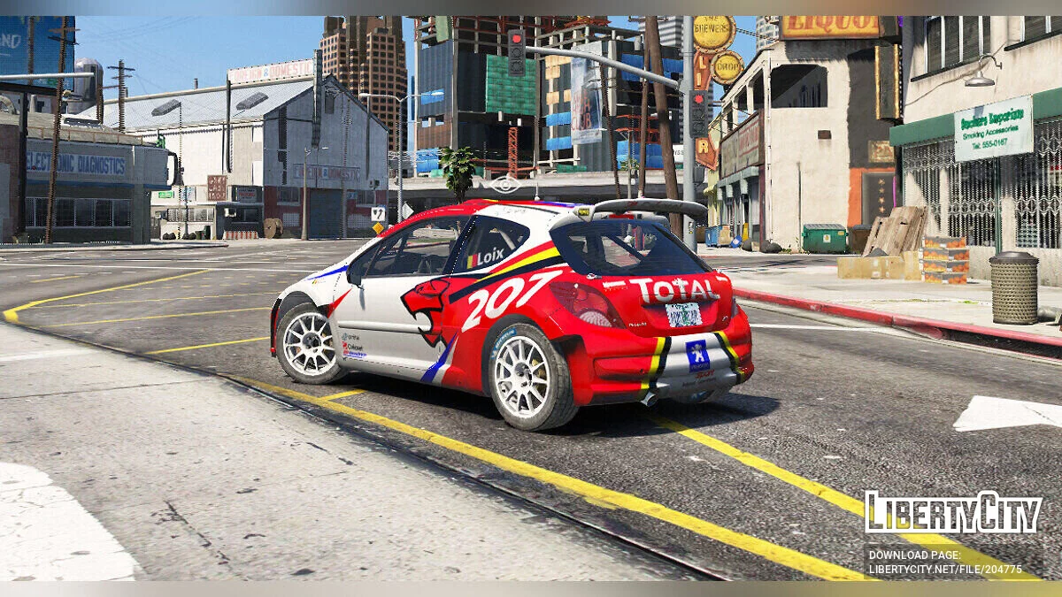 Peugeot 207 S2000 EVO v1.0 / GTA 5