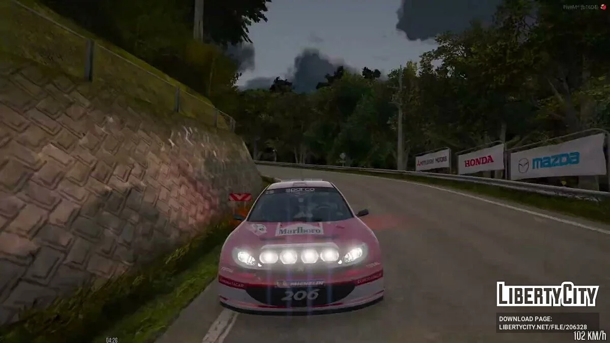 Peugeot 206 WRC / GTA 5