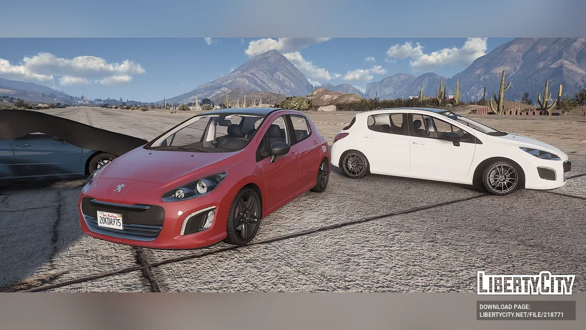 Peugeot 308 2013 Active/Allure/THP Fullpack v1.0 / GTA 5