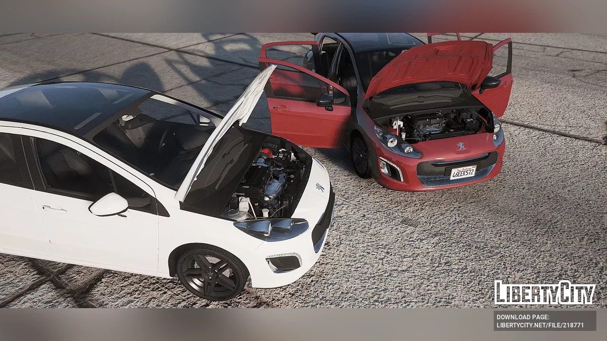 Peugeot 308 2013 Active/Allure/THP Fullpack v1.0 / GTA 5