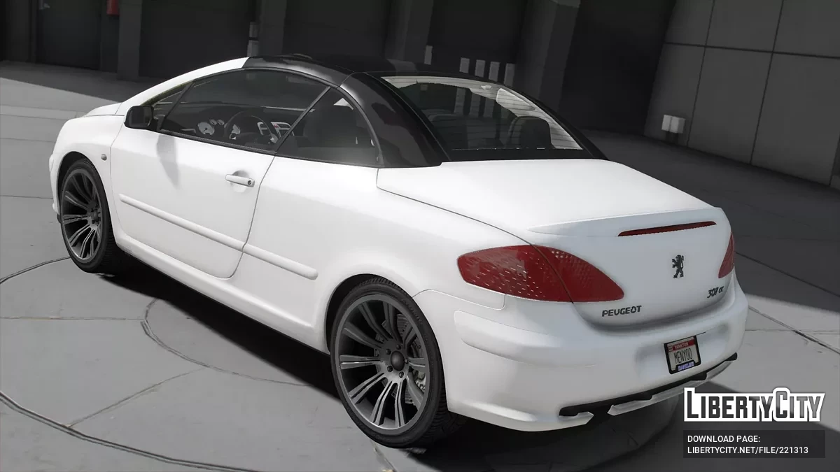 2004 Peugeot 307 Coupe Cabriolet v1.0 / GTA 5