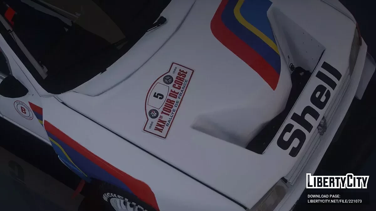 Peugeot 205 Turbo 16 Evolution 2 1986 / GTA 5