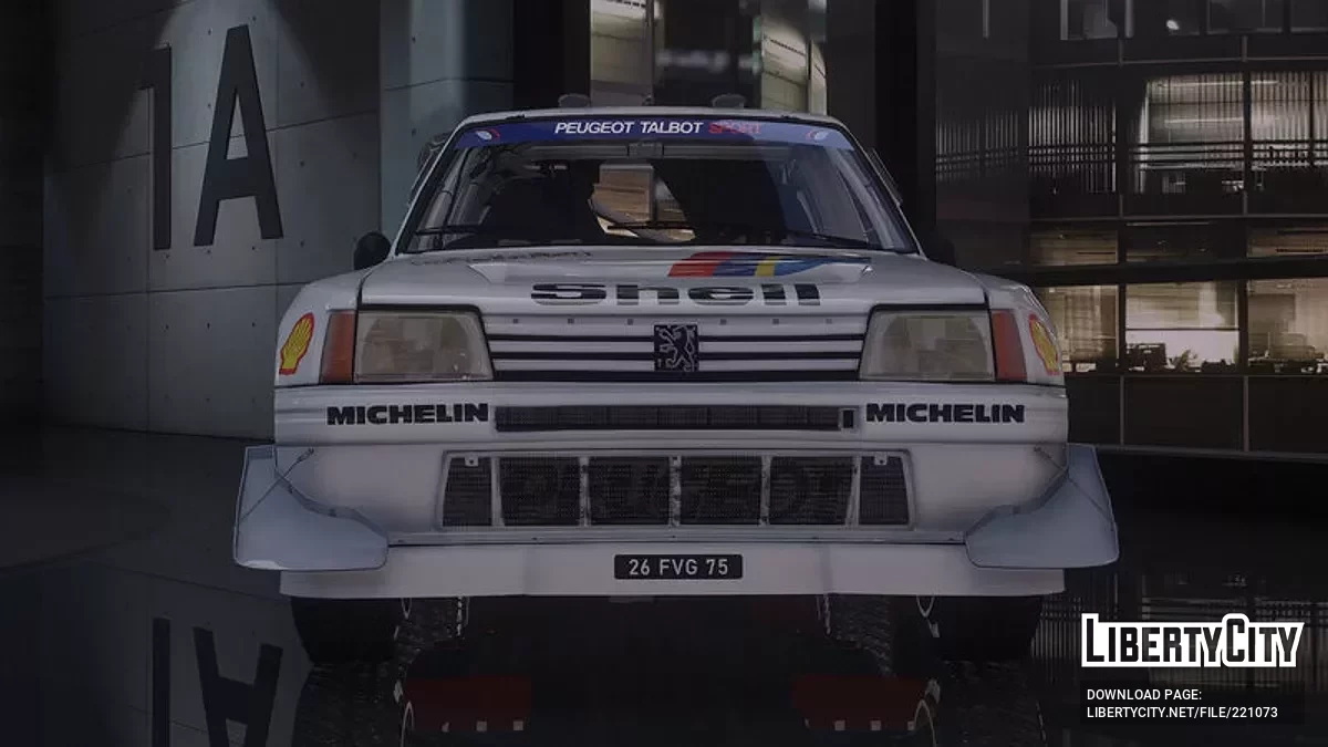 Peugeot 205 Turbo 16 Evolution 2 1986 / GTA 5