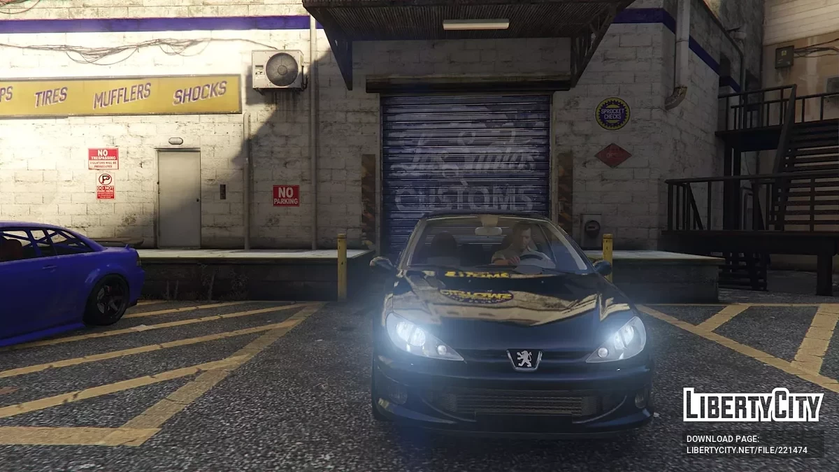 Peugeot 206 For GTA V Enhanced v1.0 / GTA 5