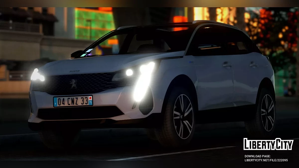 Peugeot 3008 Hybrid 2021 v1.0 / GTA 5