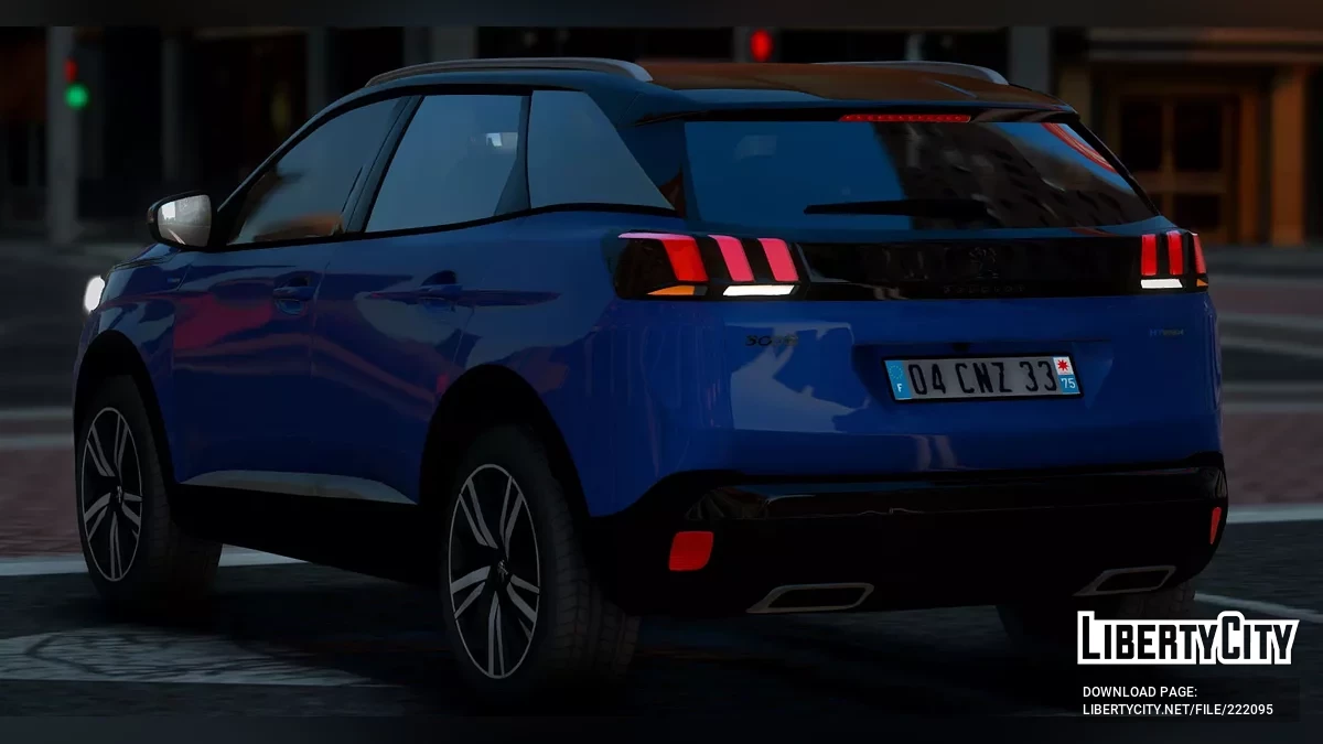 Peugeot 3008 Hybrid 2021 v1.0 / GTA 5