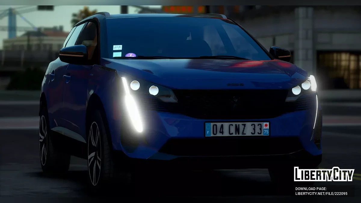 Peugeot 3008 Hybrid 2021 v1.0 / GTA 5