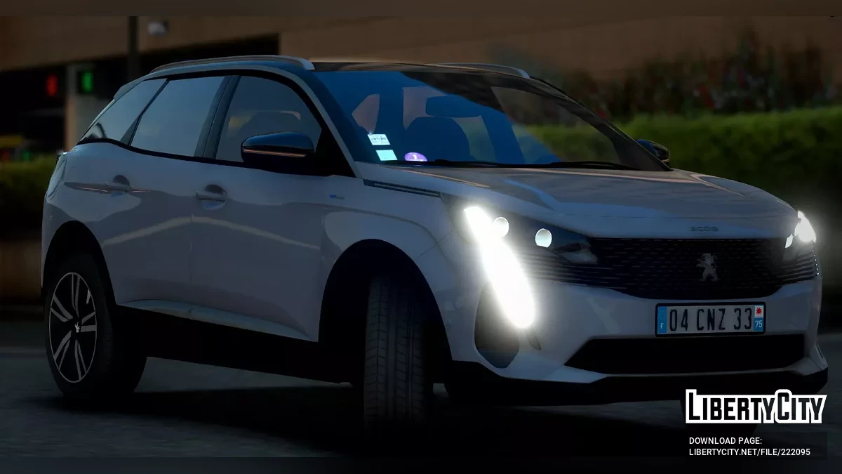 Peugeot 3008 Hybrid 2021 v1.0 / GTA 5