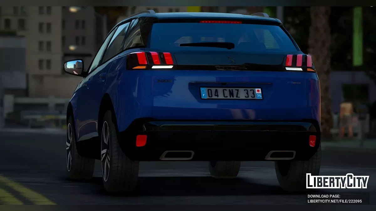 Peugeot 3008 Hybrid 2021 v1.0 / GTA 5