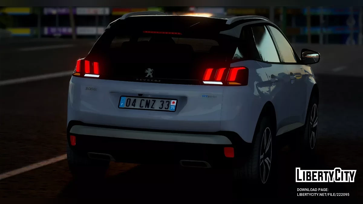Peugeot 3008 Hybrid 2021 v1.0 / GTA 5