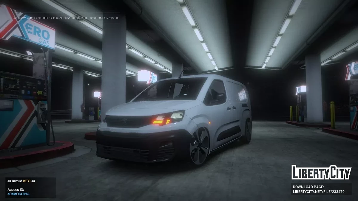 2019 Peugeot Partner (Addon) / GTA 5