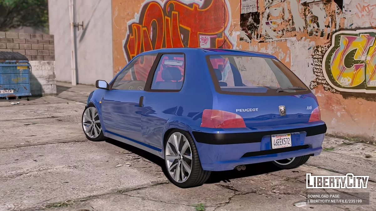 Peugeot 106 2000 v1.0 / GTA 5