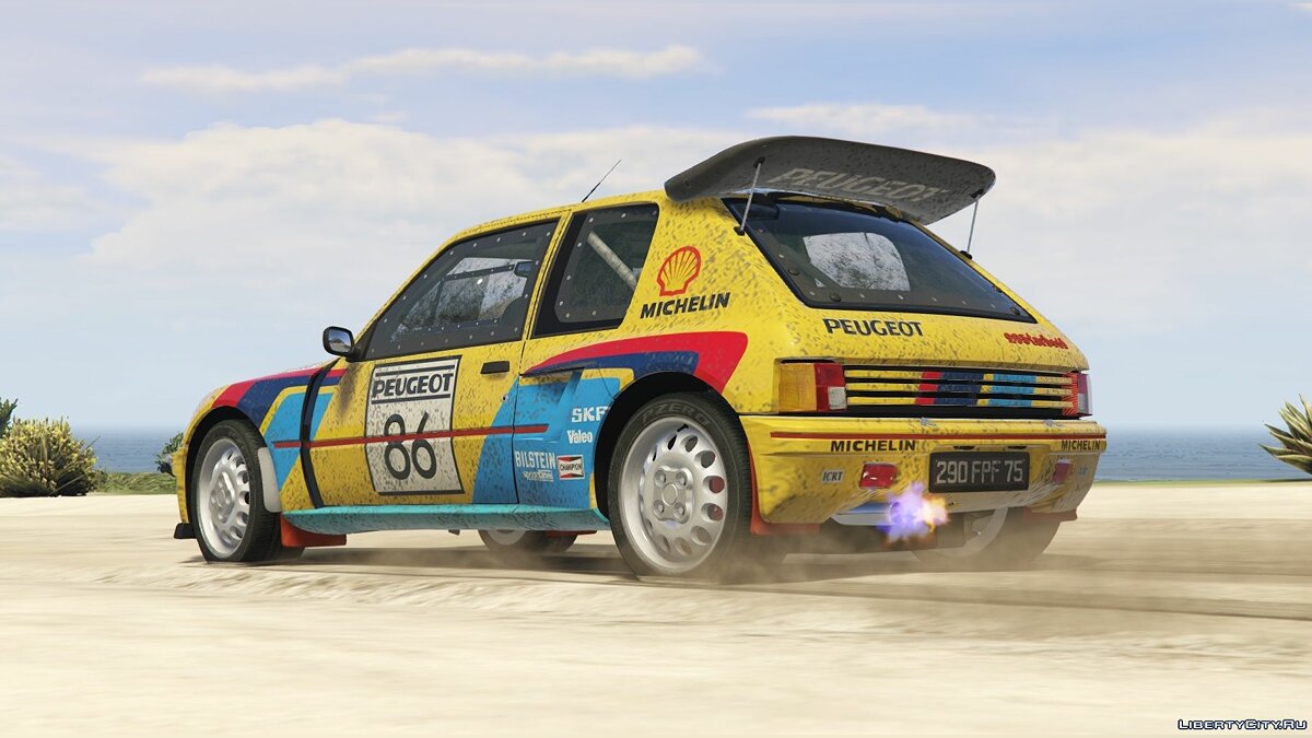 Peugeot 205 Turbo 16 & Rally (2in1) [Add-On | Tuning | Livery] 1.0 для GTA 5 - Картинка #6