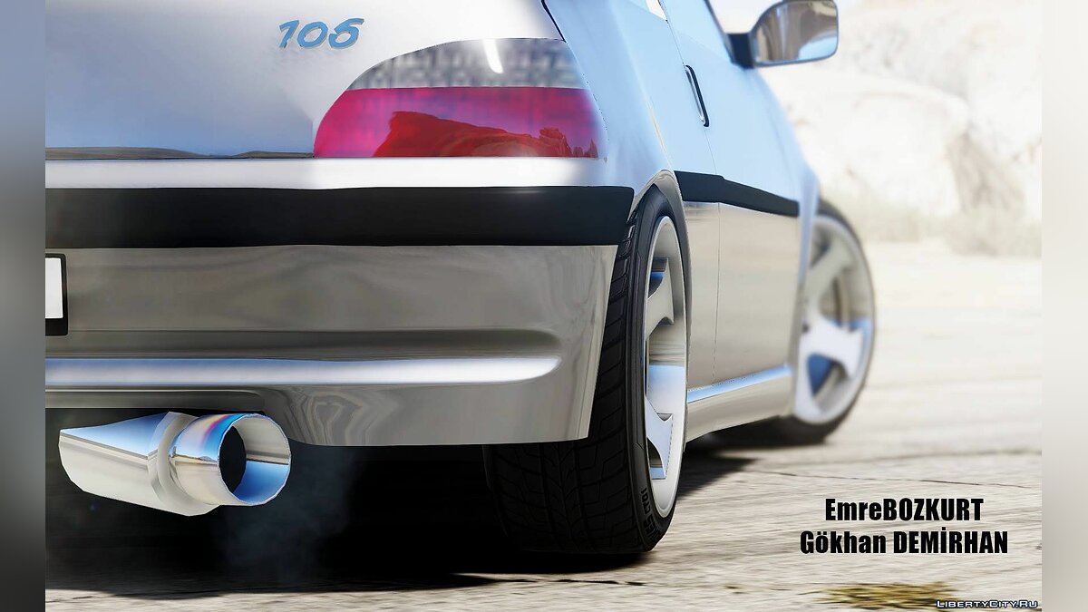 Peugeot 106 [Add-On / Replace] 1.0 для GTA 5 - Картинка #5
