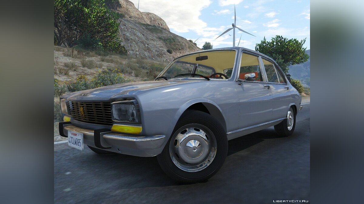 Peugeot 504 Injection (1.8) Berlina A02 '68 [Add-On / Replace] 2.0 для GTA 5 - Картинка #1