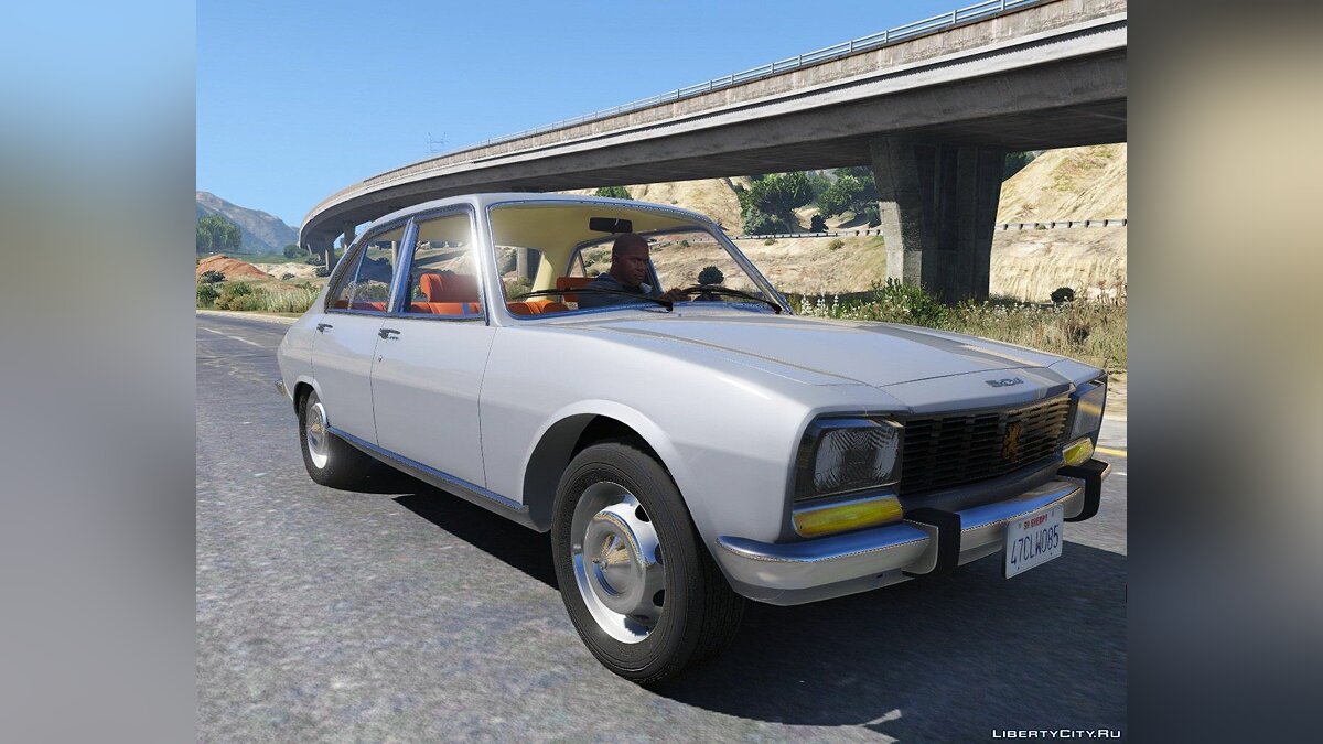 Peugeot 504 Injection (1.8) Berlina A02 '68 [Add-On / Replace] 2.0 для GTA 5 - Картинка #2