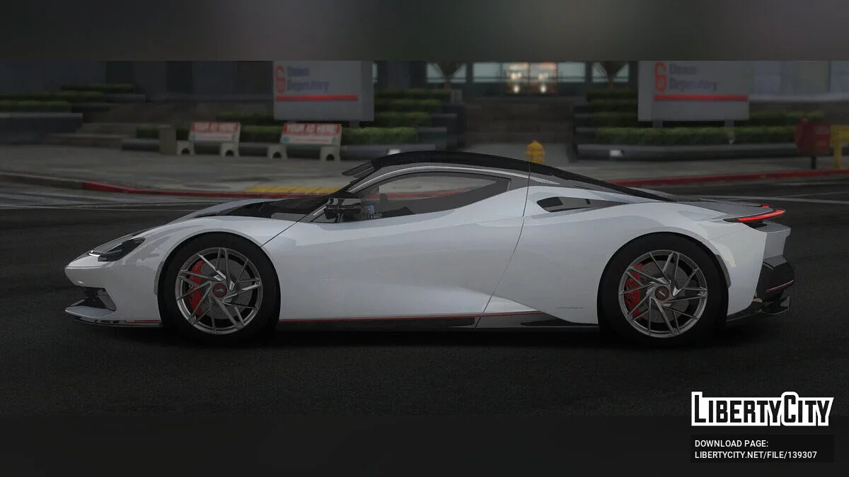 Pininfarina Battista v1.0 / GTA 5