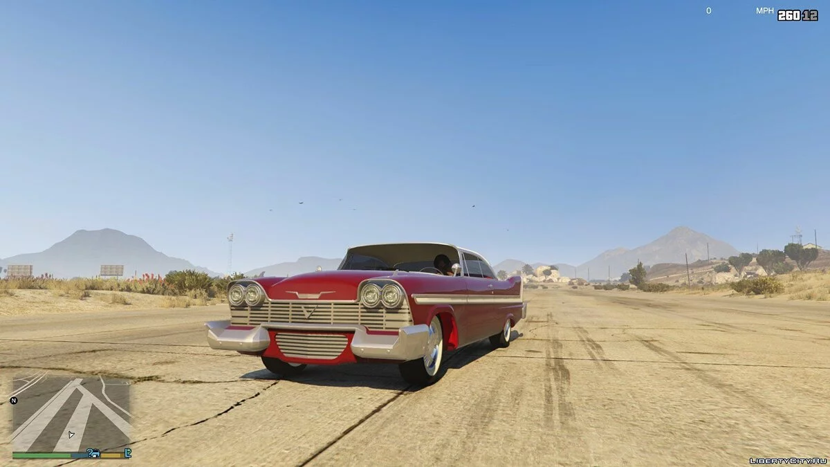 Christine '58 Plymouth [Add-On] / GTA 5