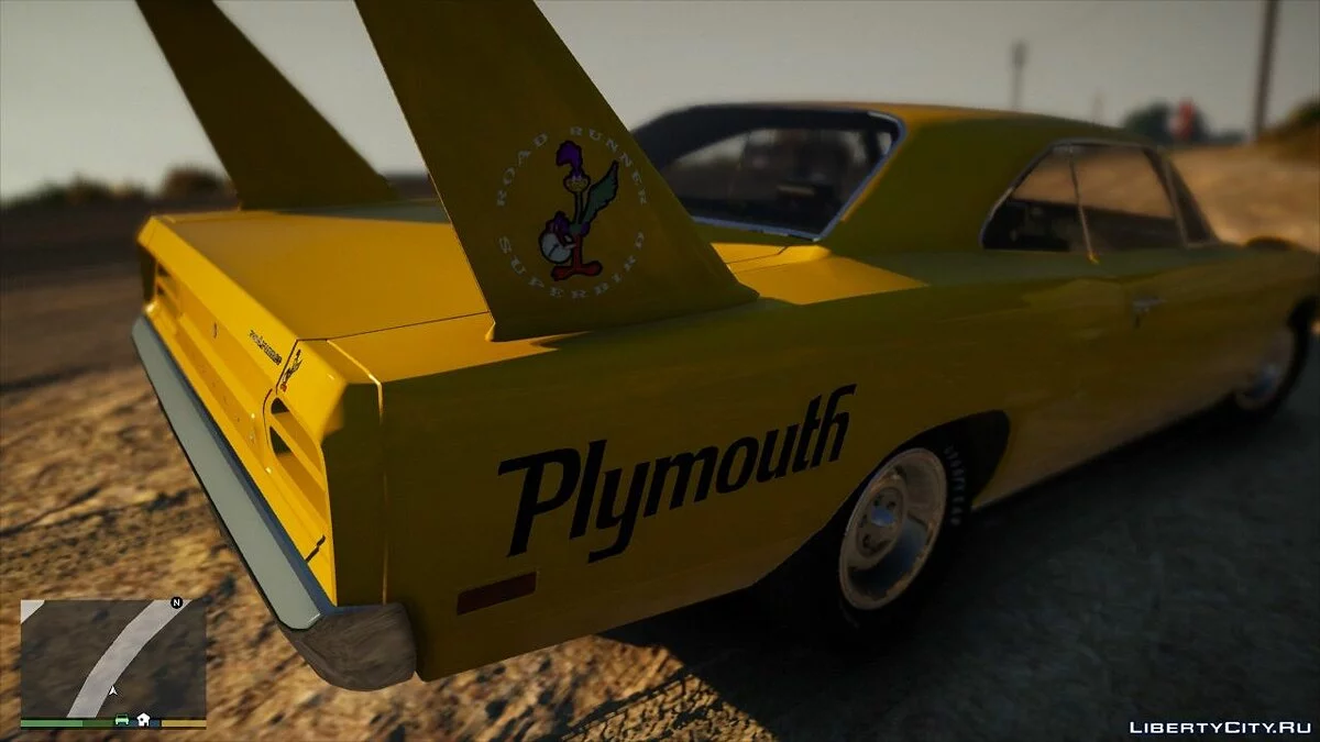 Plymouth Roadrunner Superbird (RM23) '1970 [Add-On | Tuning] / GTA 5