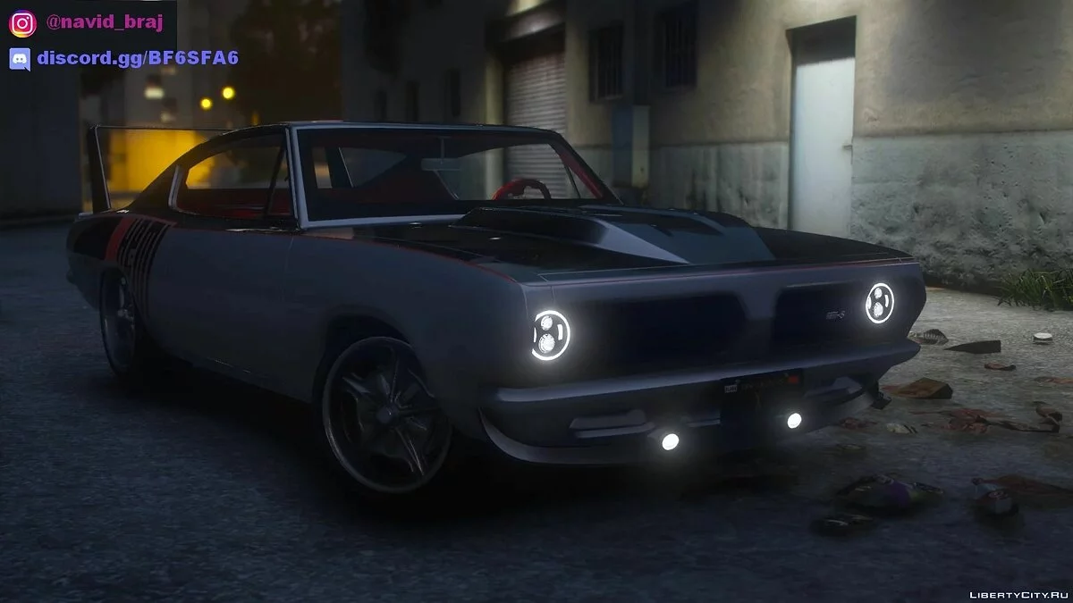 1968 Plymouth Formula S Barracuda Hemi-S [Add-on] 1.0 / GTA 5